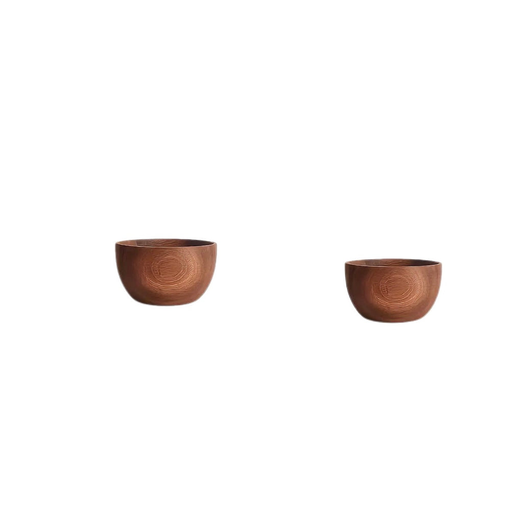 3PC Natural Wooden Bubble Bowls