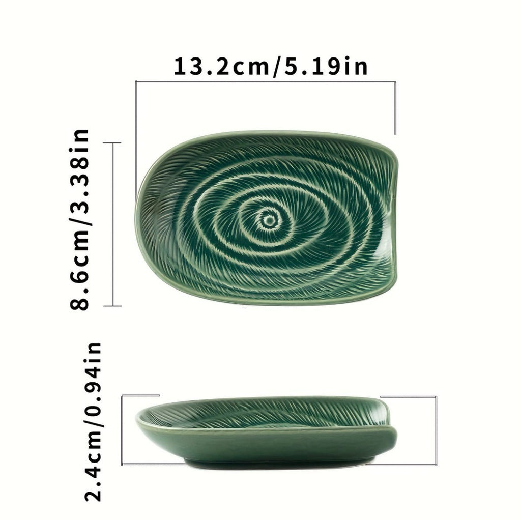 Ceramic Spoon Holder & Utensil Rest | Kitchen Spoon Tray for Cooking