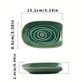 Ceramic Spoon Holder & Utensil Rest | Kitchen Spoon Tray for Cooking