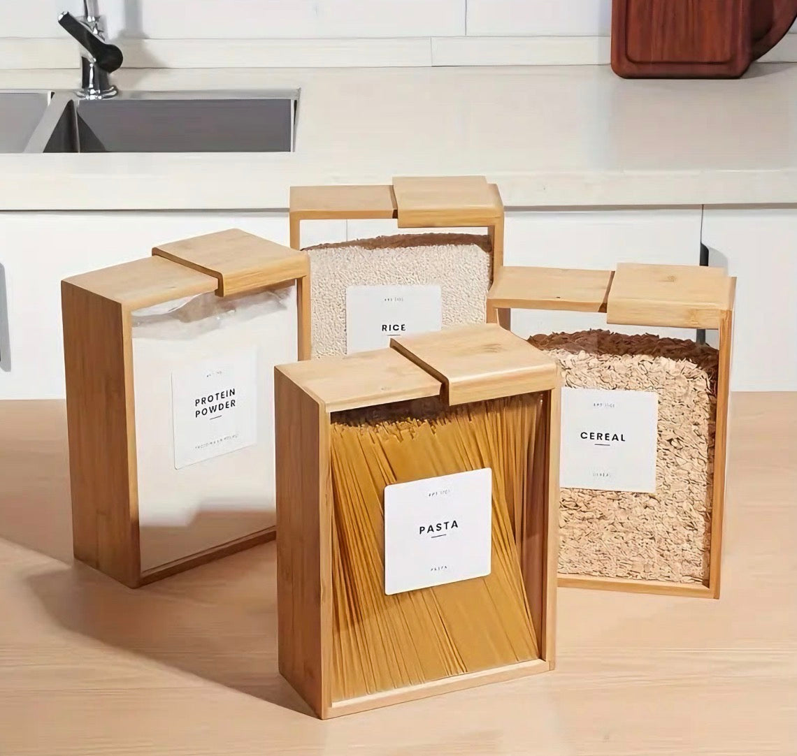 Wooden Food Dispenser