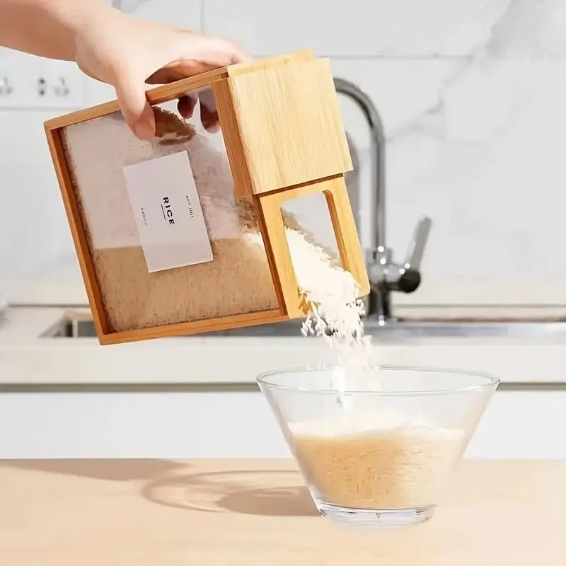 Wooden Food Dispenser