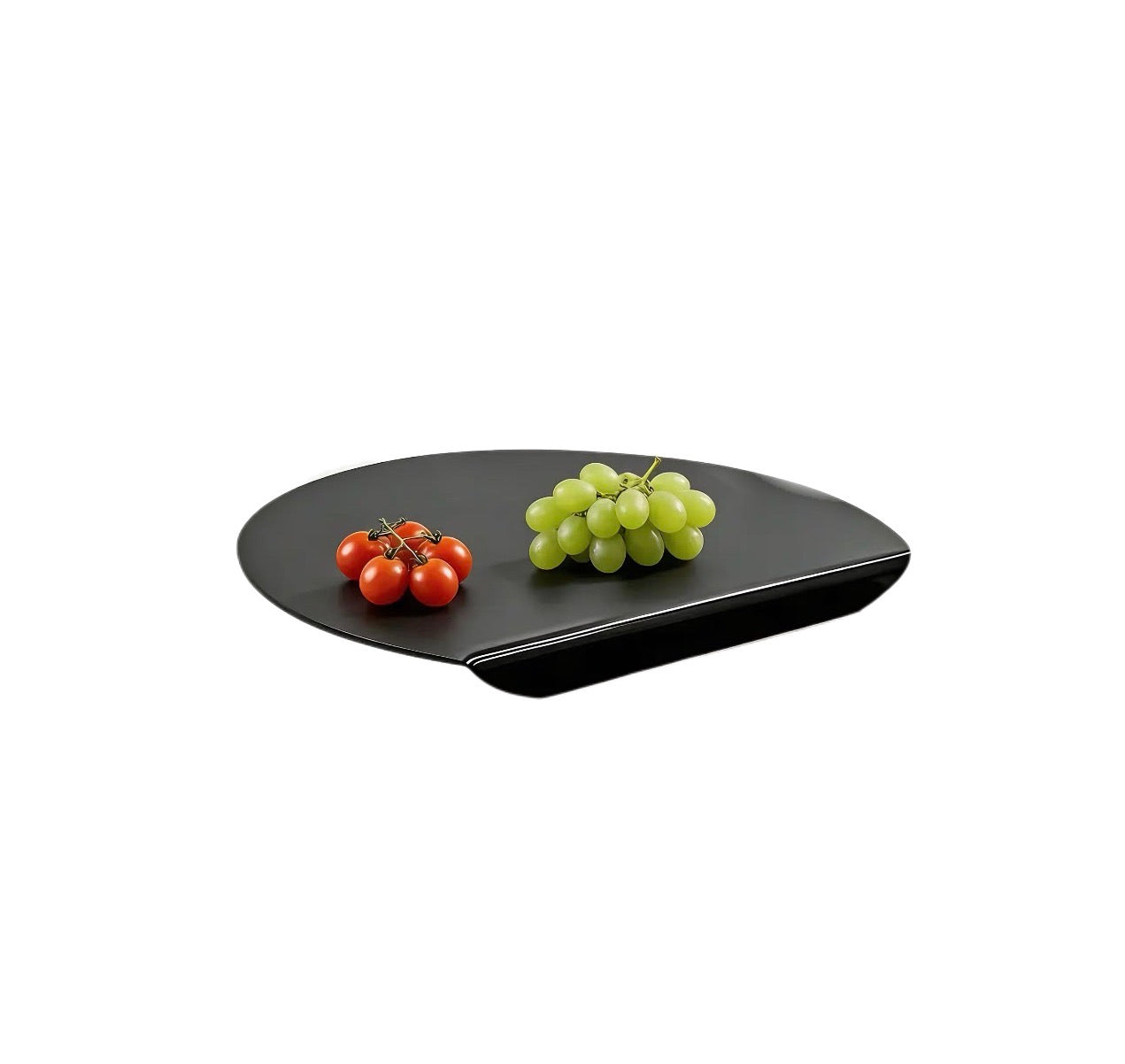 Glass Cutting Board with Anti-Slip Lip | Dishwasher Safe Kitchen Chopping Board (39x33cm)