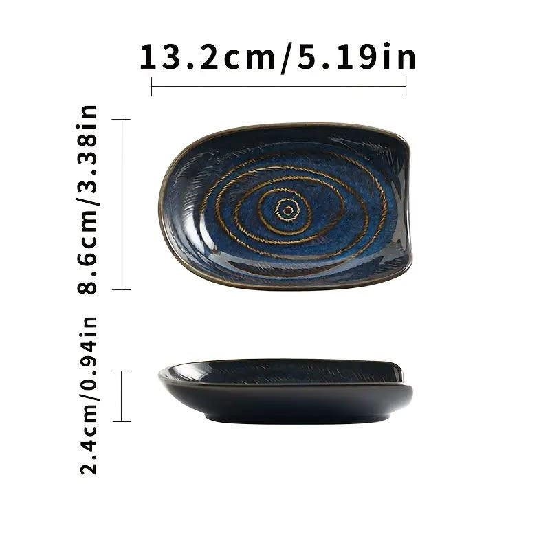 Ceramic Spoon Holder & Utensil Rest | Kitchen Spoon Tray for Cooking