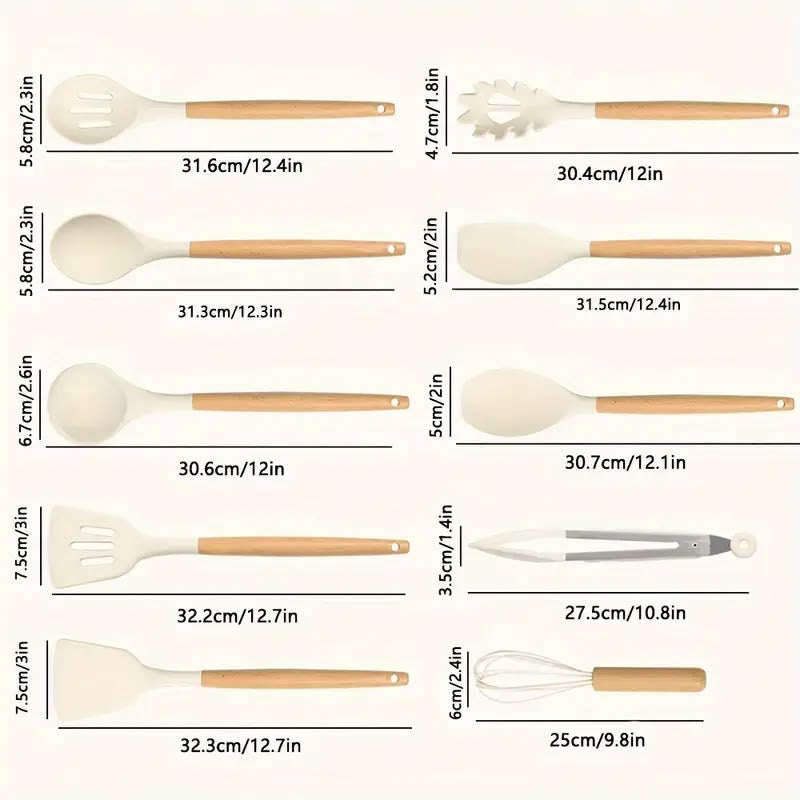 A Set of Cooking Utensils for the Kitchen