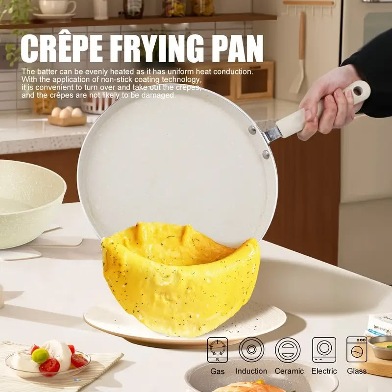 A White Cookware Set